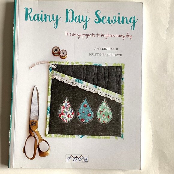 Rainy Day Sewing 18 Projects to Brighten Every Day Crafts Crafting Bags - Picture 1 of 11